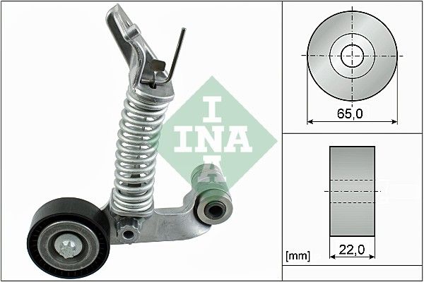 Belt Tensioner, V-ribbed belt 534 0574 10