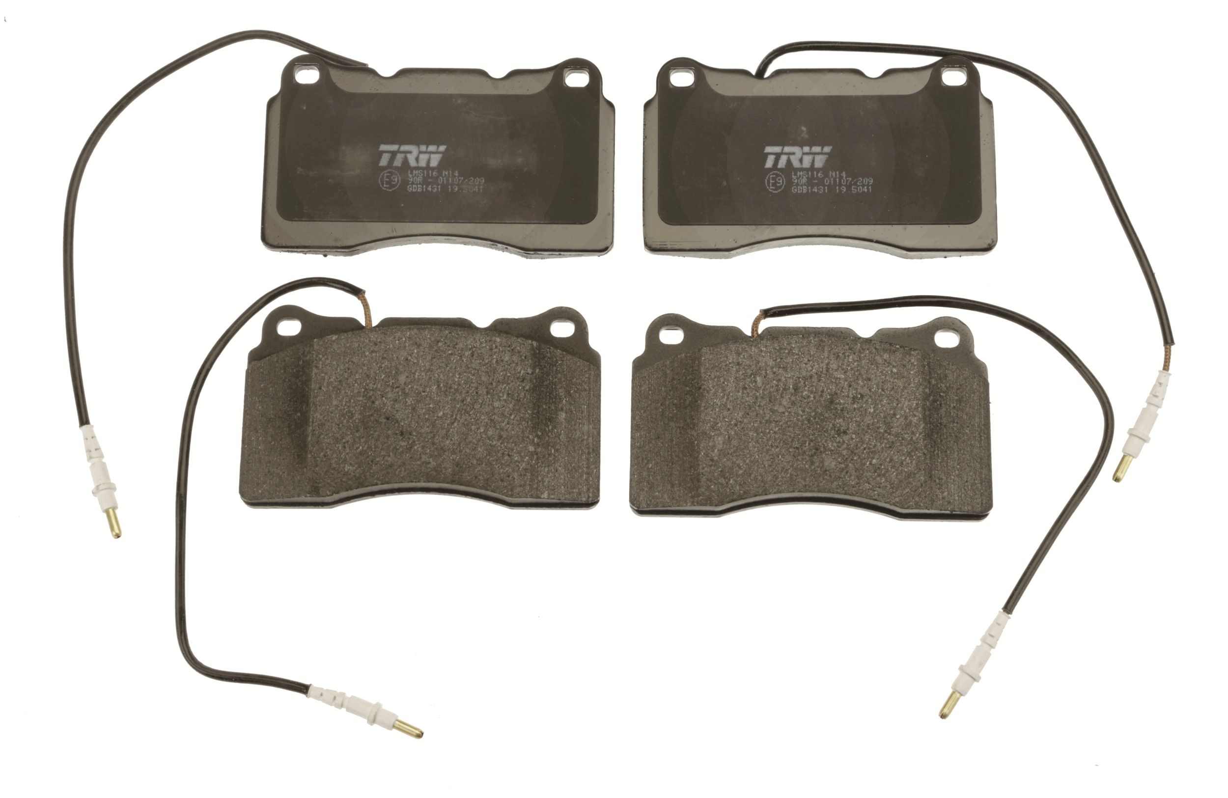 TRW DISC BRAKE PADS - TecDoc 2