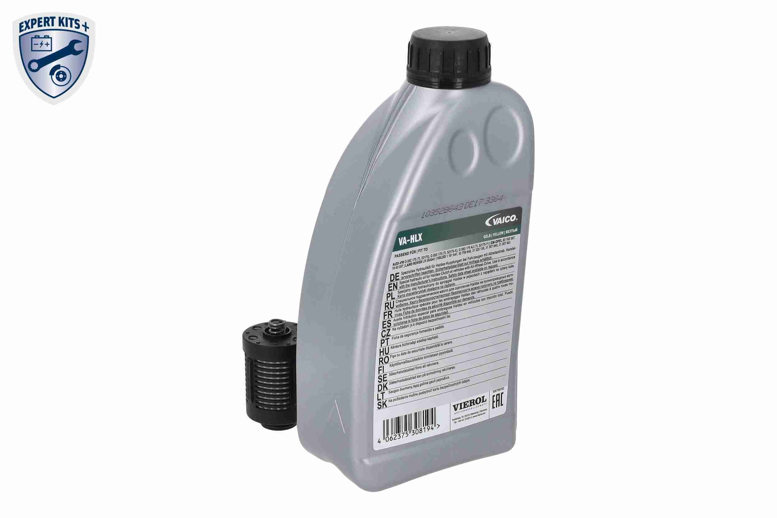 Teilesatz, Lamellenkupplungs-Ölwechsel (Allradantrieb)