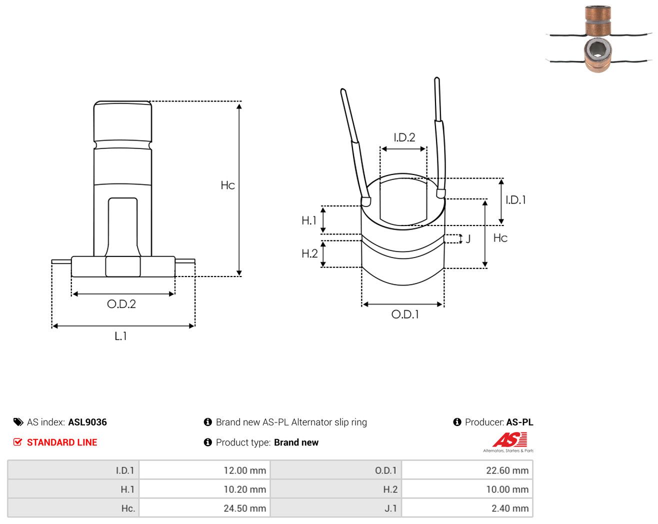 Schleifring, Generator