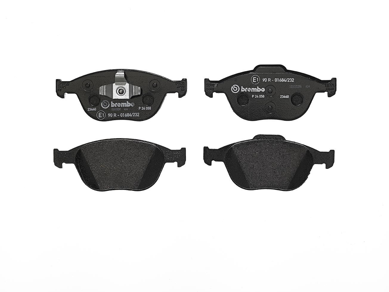 Brembo P 24 058 Bremsbelagsatz, Scheibenbremse