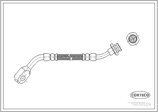 Brake Hose 19030529