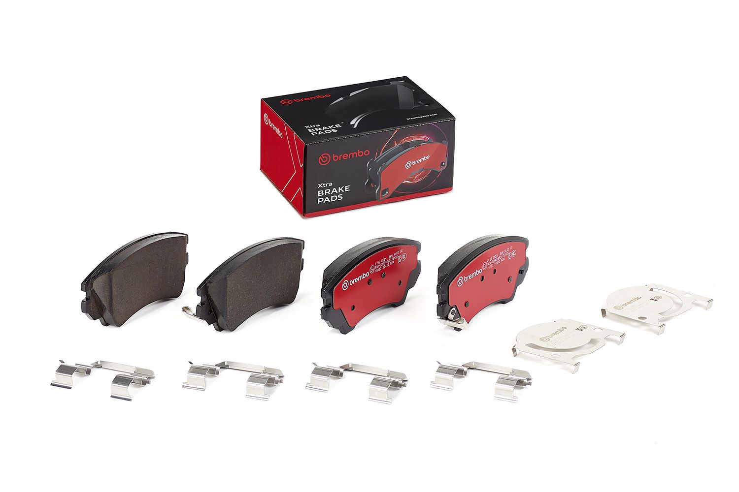 BREMBO P 59 055X - Bremsbelagsatz, Scheibenbremse XTRA LINE