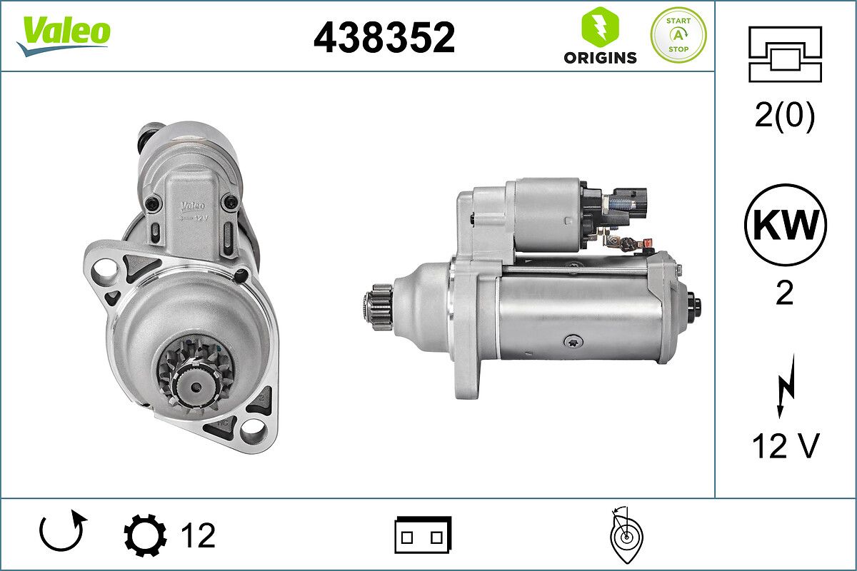 VALEO 438352 - Starter