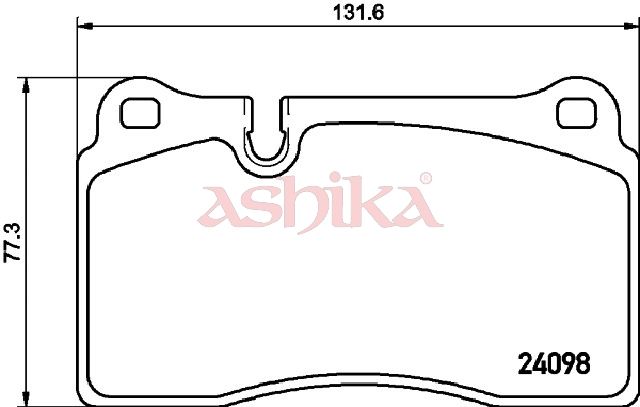 stabdžių trinkelių rinkinys, diskinis stabdys