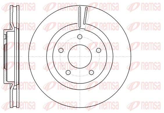 Brake Disc 61087.10