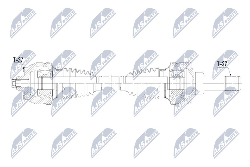 NTY NPW-BM-235 Antriebswelle