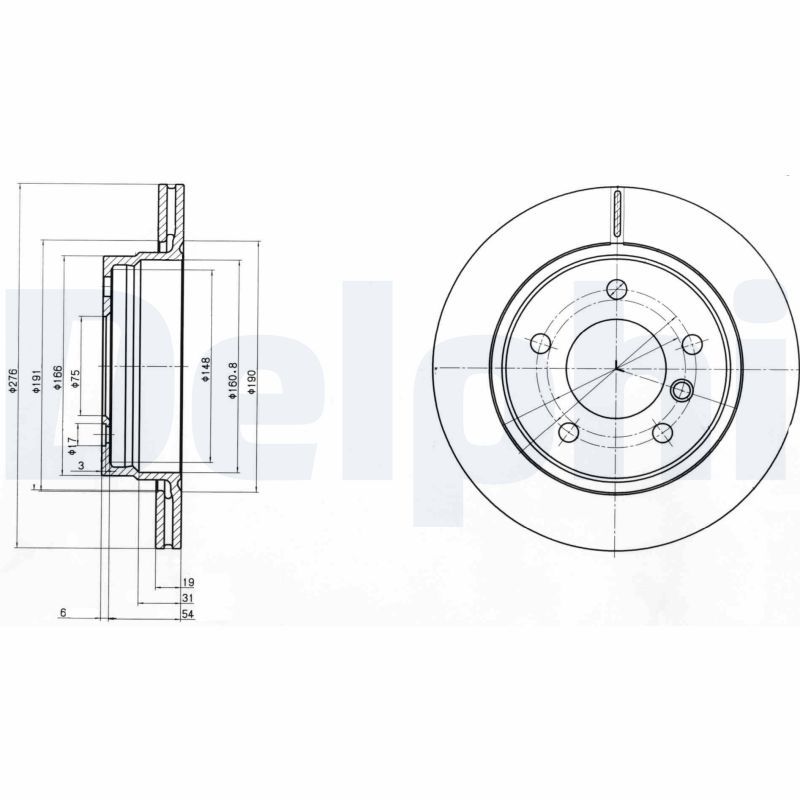 Brake Disc BG3041C