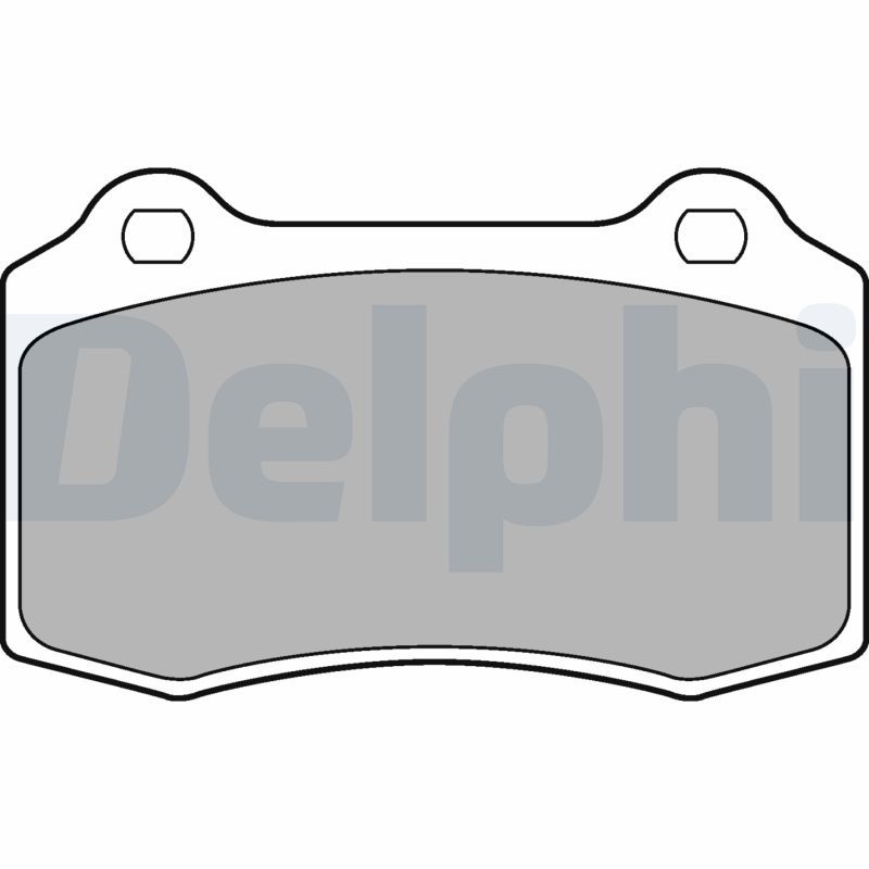 Brake Pad Set, disc brake LP1700