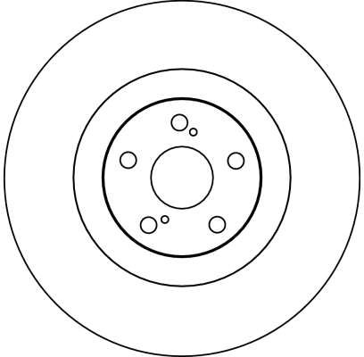 TRW BRAKE DISC - TecDoc 2
