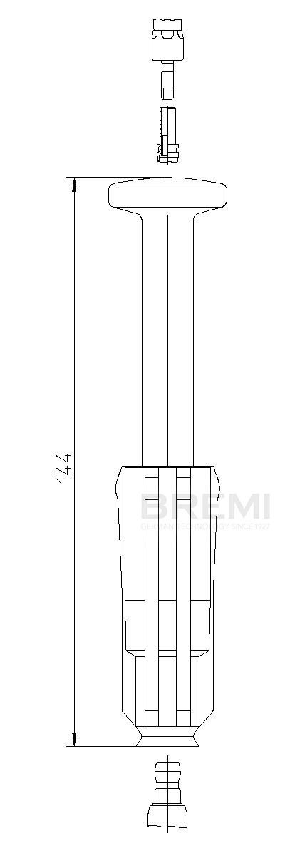 BREMI 13303/2 - Stecker, Z&uuml;ndkerze