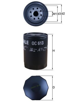 Oil Filter OC 613