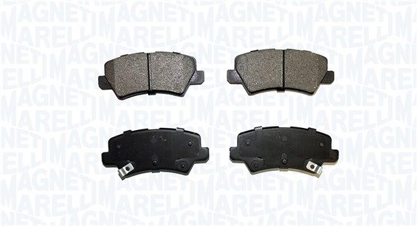 Bremsbelagsatz, Scheibenbremse