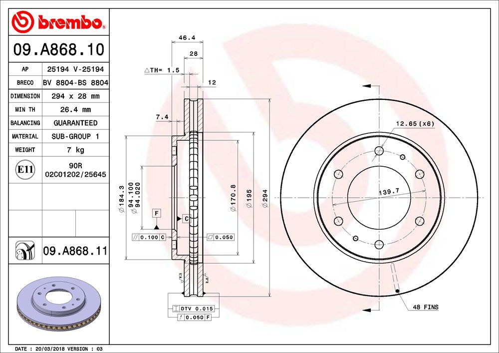 MITSUBISHI TRITON GLX MQ 15- (FRT) - TecDoc 2