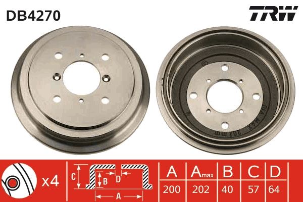 TAMBOUR DE FREIN  9900