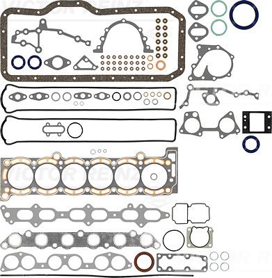 Juego completo de empaques, motor
