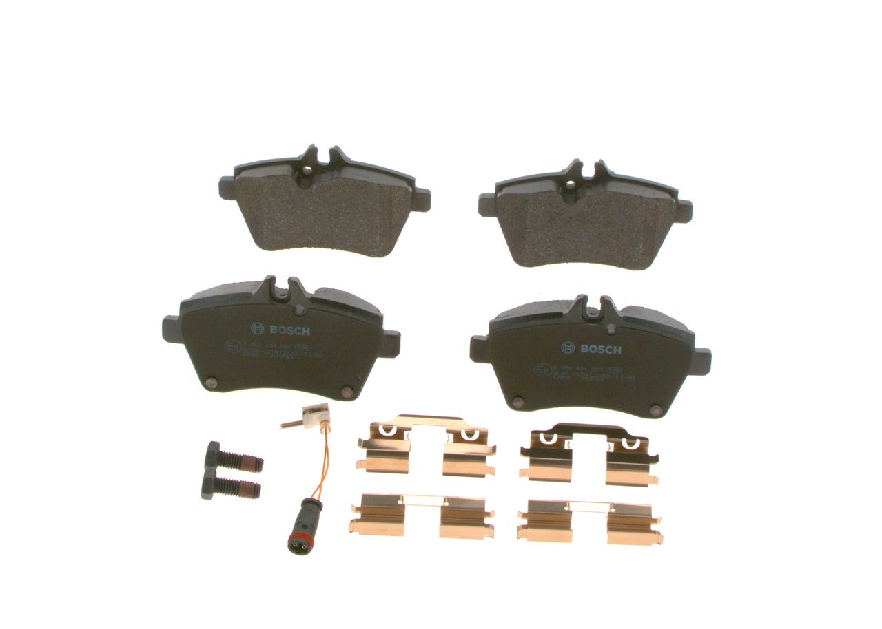 BOSCH 0 986 494 087 Brake Pad Set, disc brake