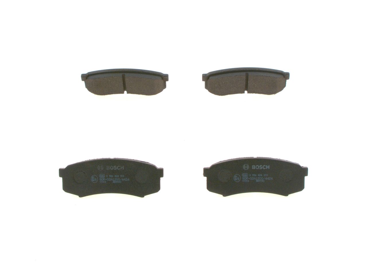 BOSCH 0 986 424 313 Brake Pad Set, disc brake