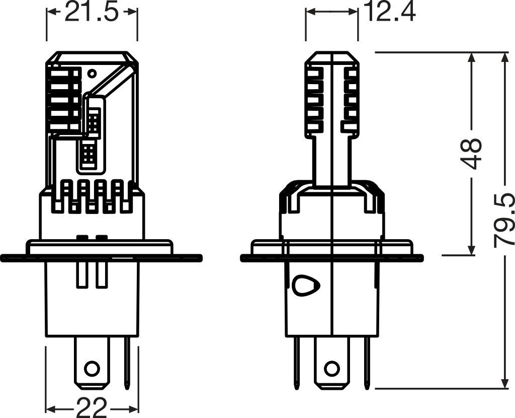 Glühlampe, Fernscheinwerfer Glühlampe, Fernscheinwerfer