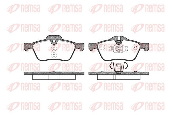 Premium Front Brake Pad Set Premium Front Brake Pad Set