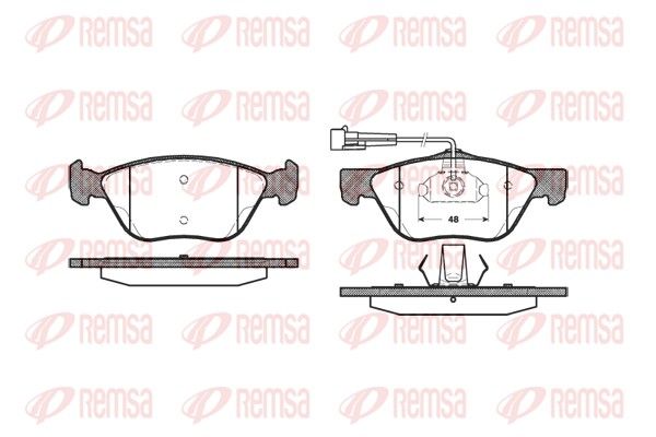 Premium Front Brake Pad Set Premium Front Brake Pad Set