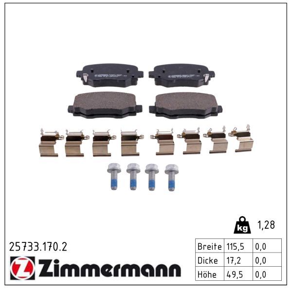 Bremsbelagsatz, Scheibenbremse Bremsbelagsatz, Scheibenbremse
