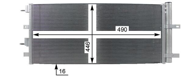 Kondensator, Klimaanlage Kondensator, Klimaanlage
