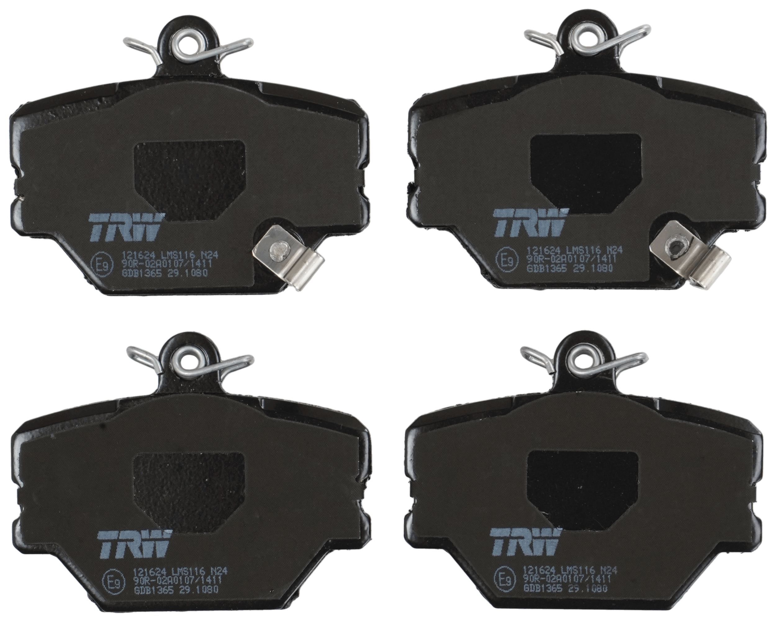 TRW DISC BRAKE PADS - TecDoc 2