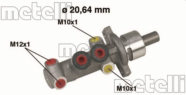 METELLI 05-0319 Brake Master Cylinder