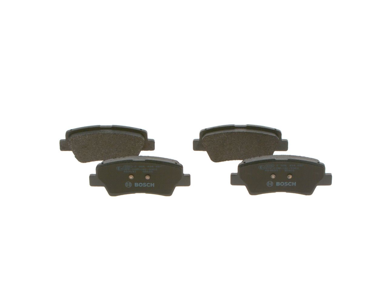 BOSCH 0 986 494 557 Brake Pad Set, disc brake