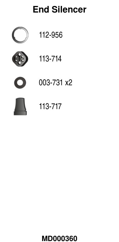 Endschalld&auml;mpfer