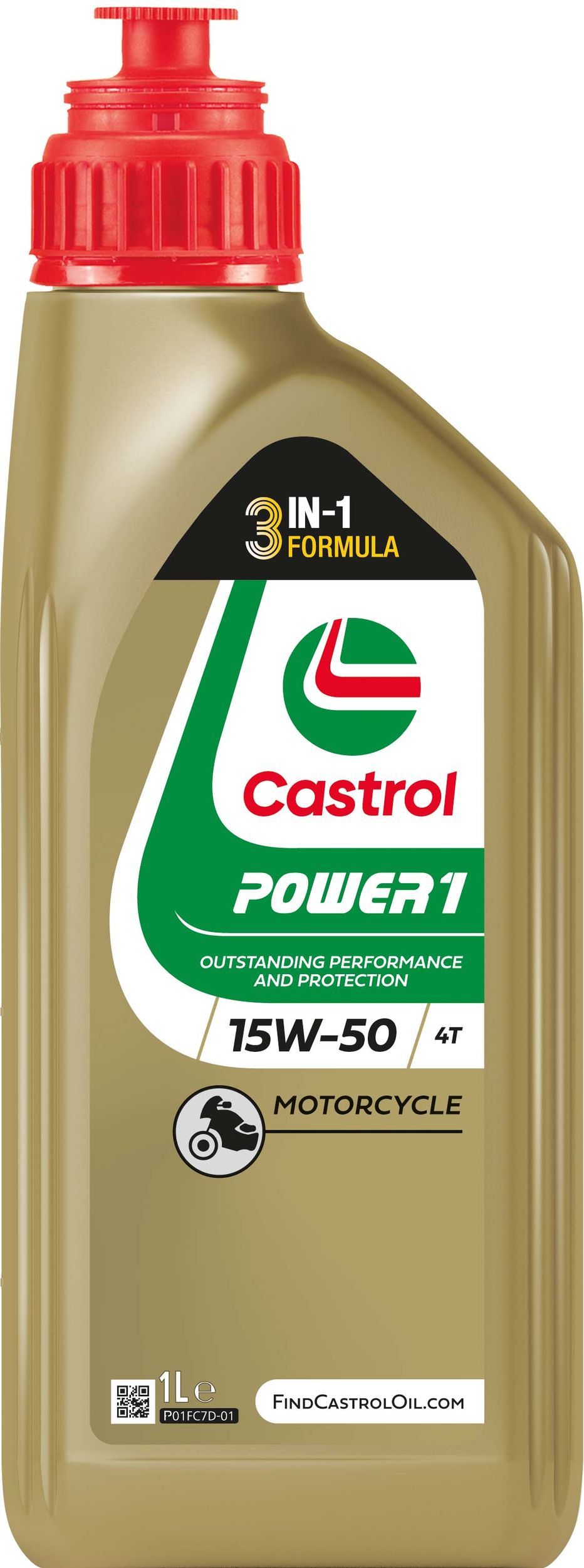 CASTROL 15F587 - Motor&ouml;l POWER1 4T 15W-50