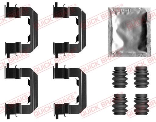 Accessory Kit, disc brake pad 109-0019