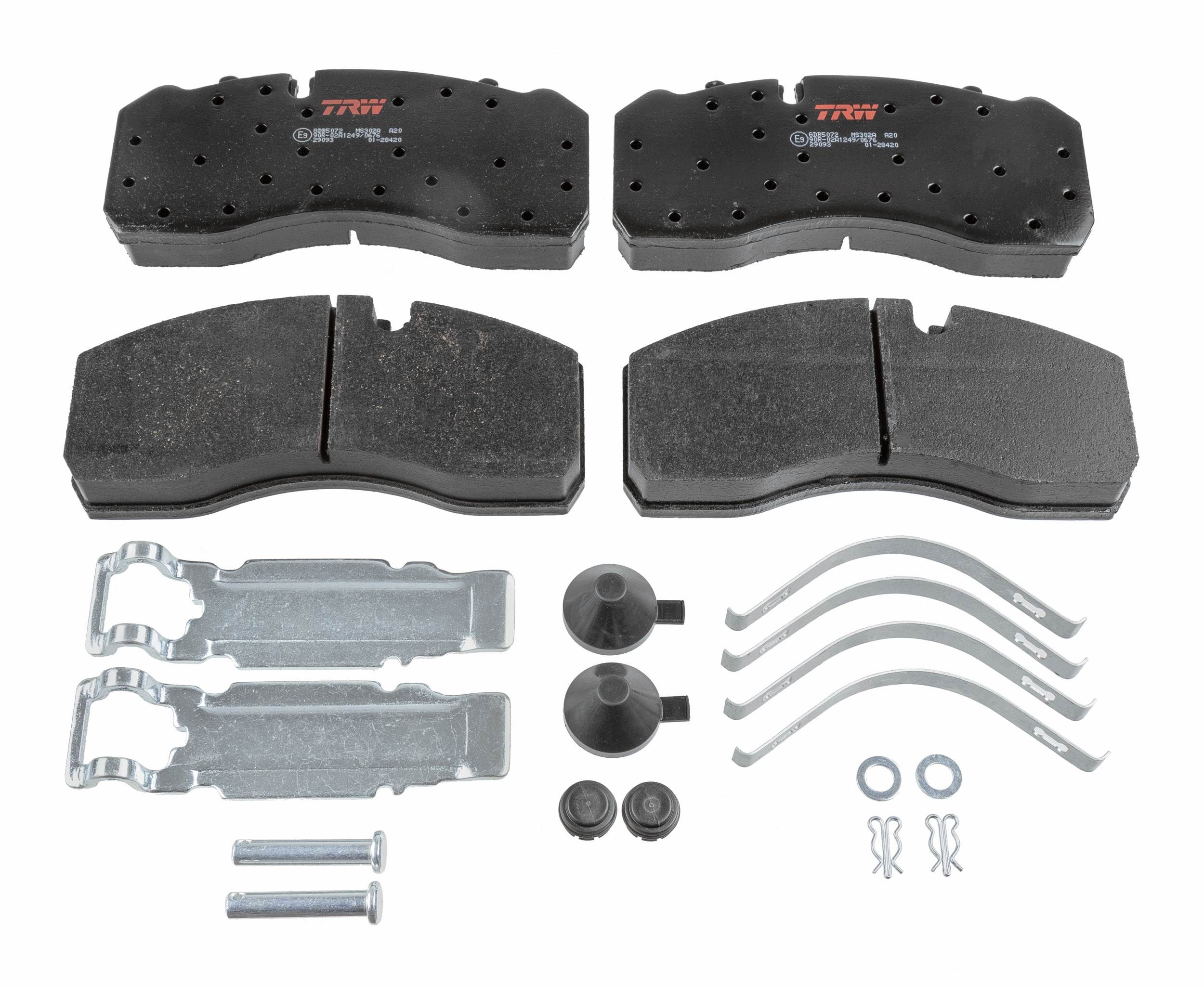 TRW DISC BRAKE PADS - TecDoc 2