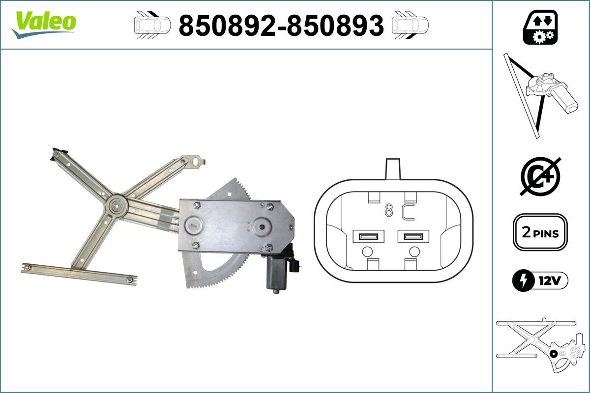 VALEO 850892 - Fensterheber