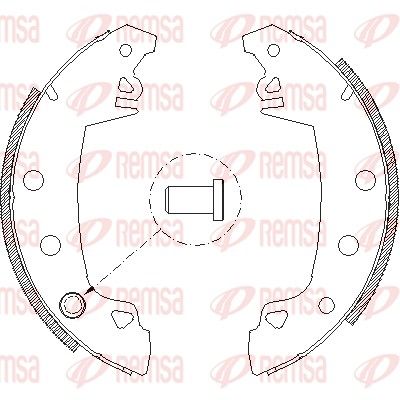 Brake Shoe 4017.01