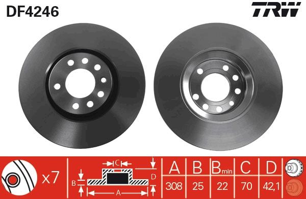 Brake Disc DF4246