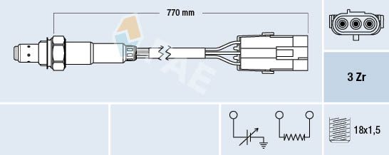 Lambda Sensor 77115