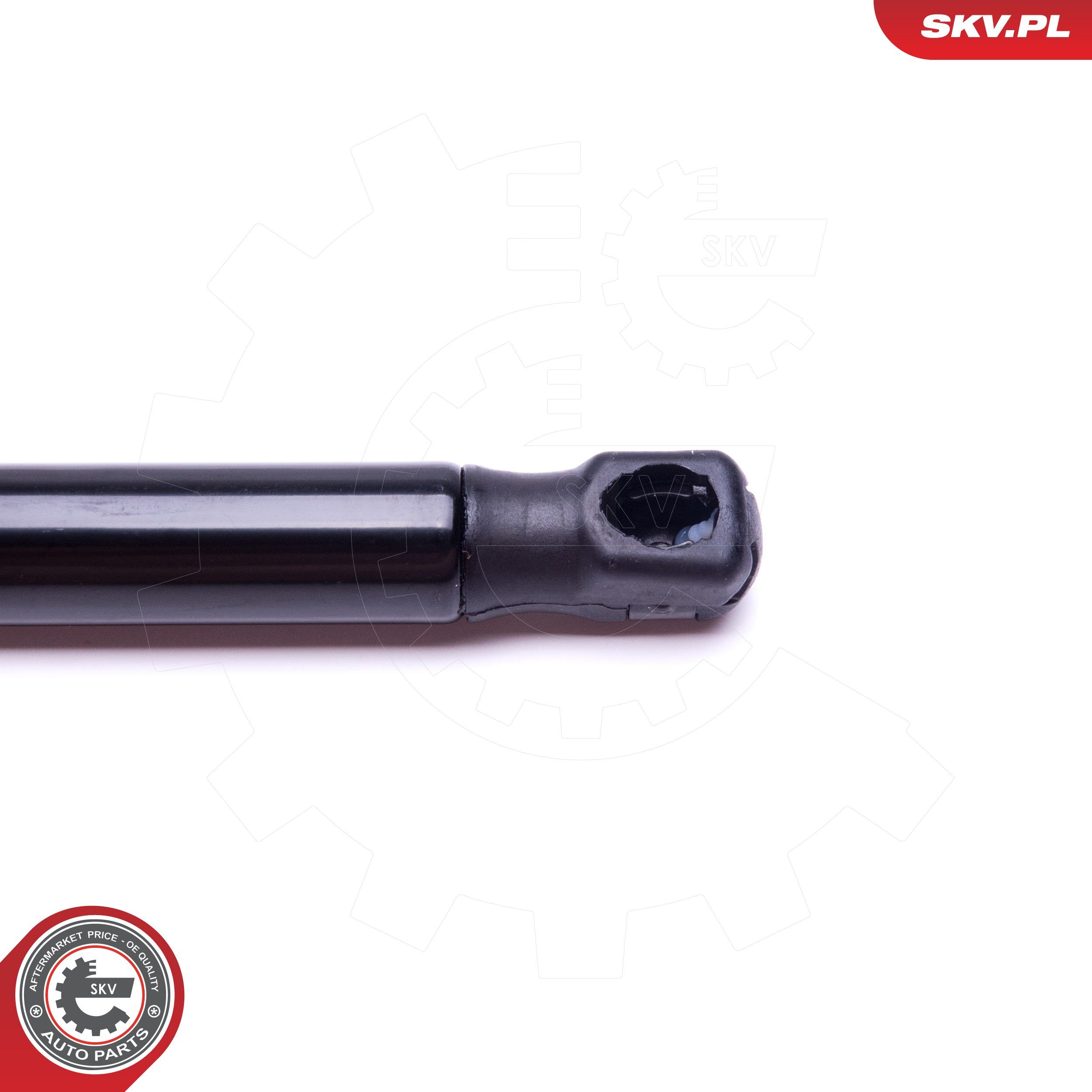 Gasfeder, Motorhaube