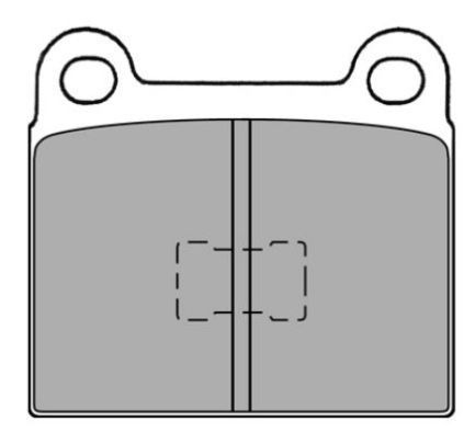 FBP-0249 FREMAX fékbetétkészlet, tárcsafék