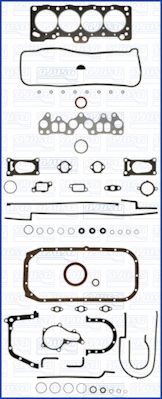 Juego completo de empaques, motor