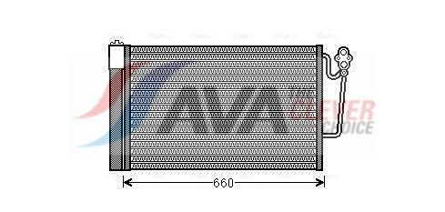 BWA5363D AVA QUALITY COOLING ** CLEVER FIT ** kondenzátor, klíma