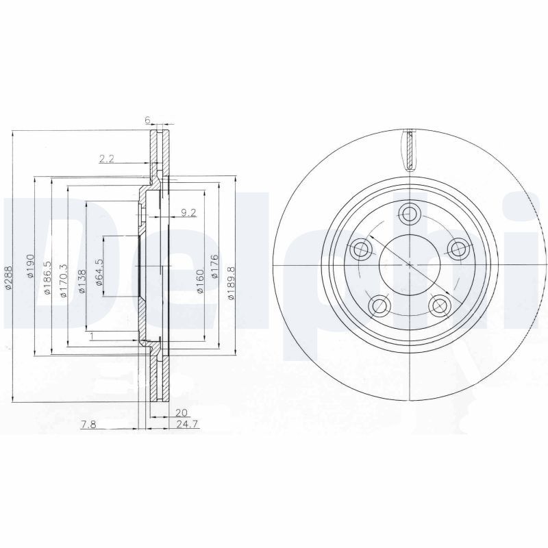 Brake Disc BG3512