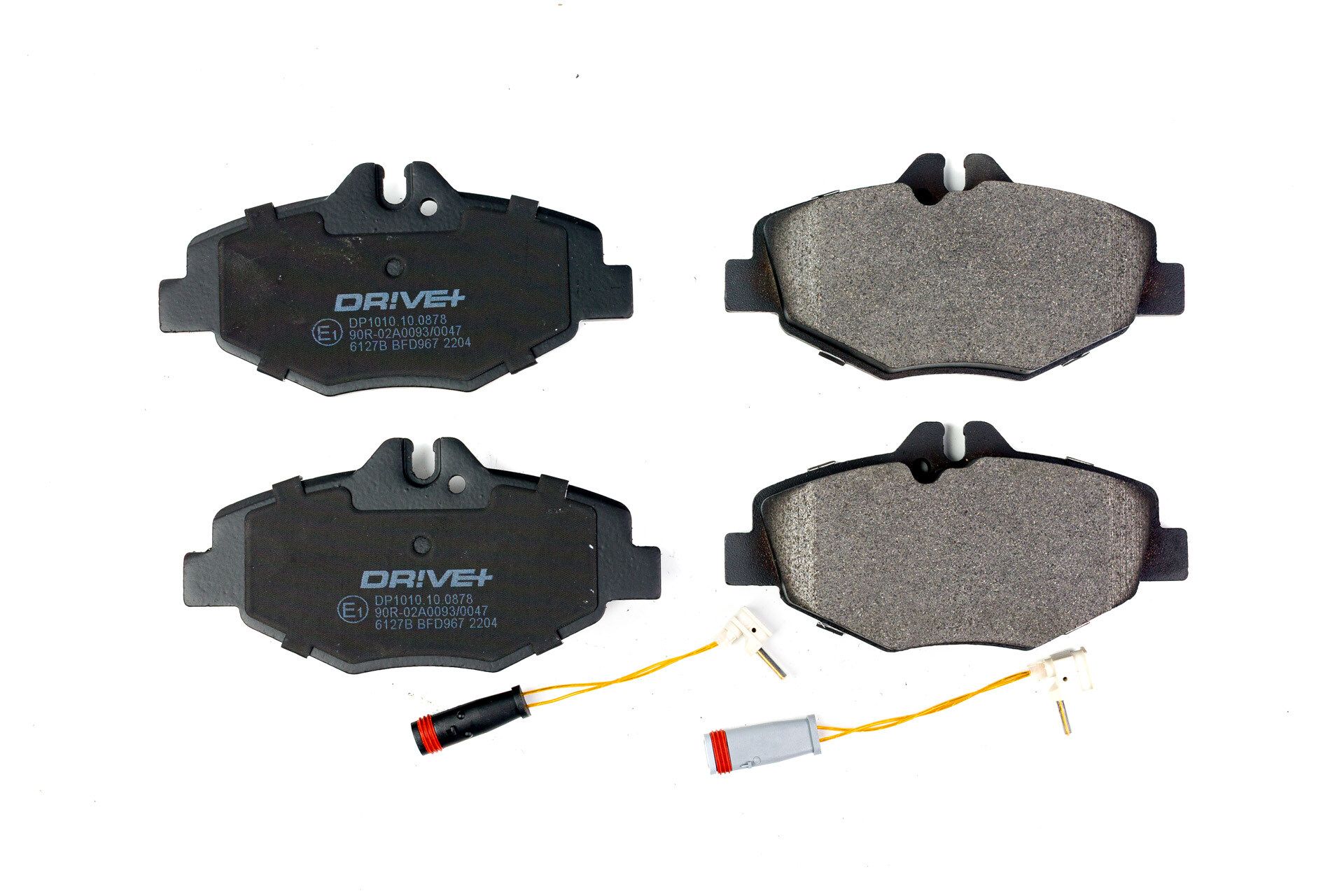 stabdžių trinkelių rinkinys, diskinis stabdys DP1010.10.0878 Dr!ve+