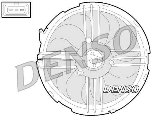 Ventilador, refrigeración del motor