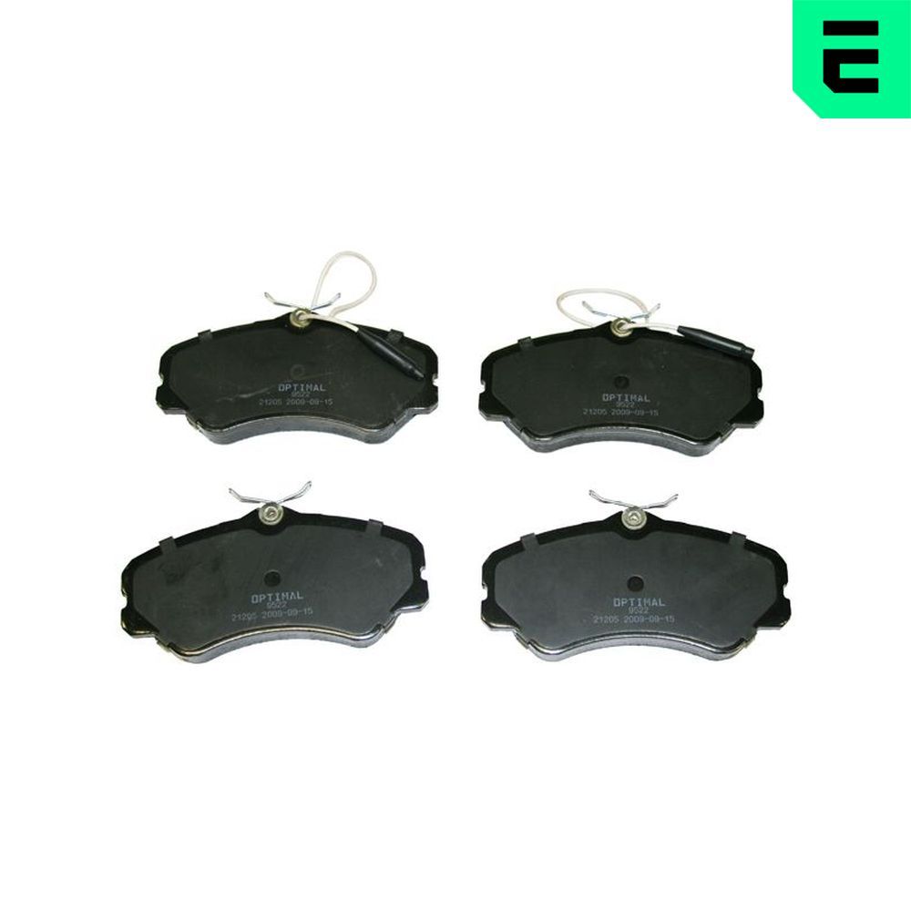 Bremsbelagsatz, Scheibenbremse