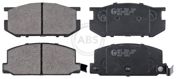 Bremsbelagsatz, Scheibenbremse