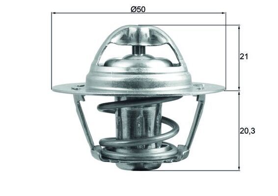 Thermostat, coolant TX 196 83D