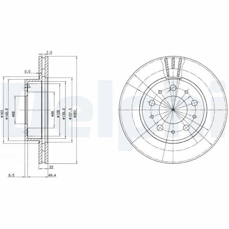 Brake Disc BG2425