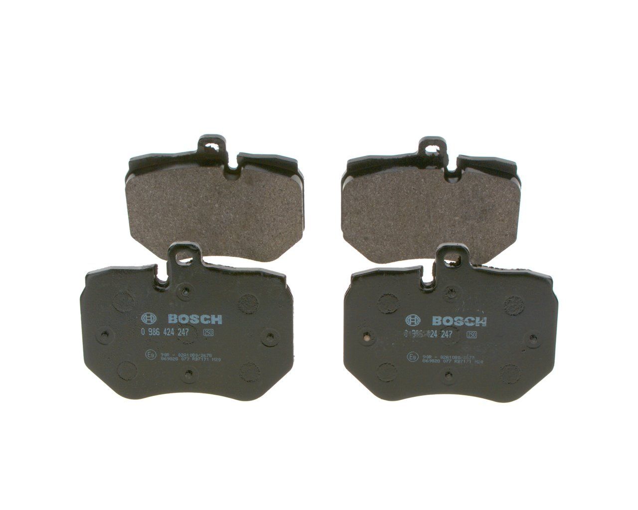 Brake Pad Set, disc brake 0 986 424 247